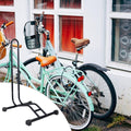 Adjustable Plug-In Bicycle Parking Stand for Mountain and Road Bikes - view 5
