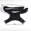 Adjustable Posture Corrector Back Support Strap - Black - view 3