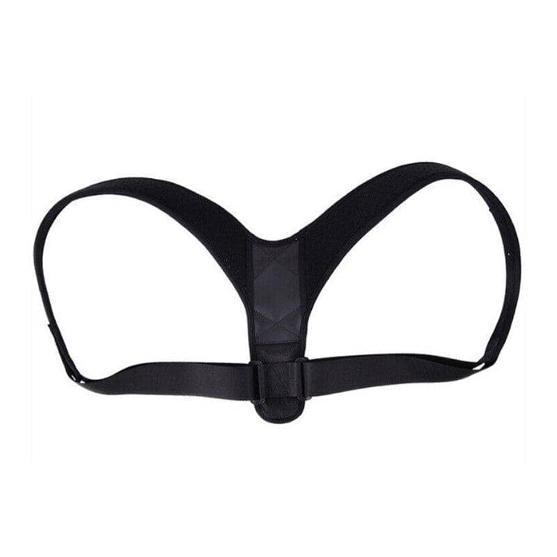 Adjustable Posture Corrector Shoulder Support Brace - Black - view 2