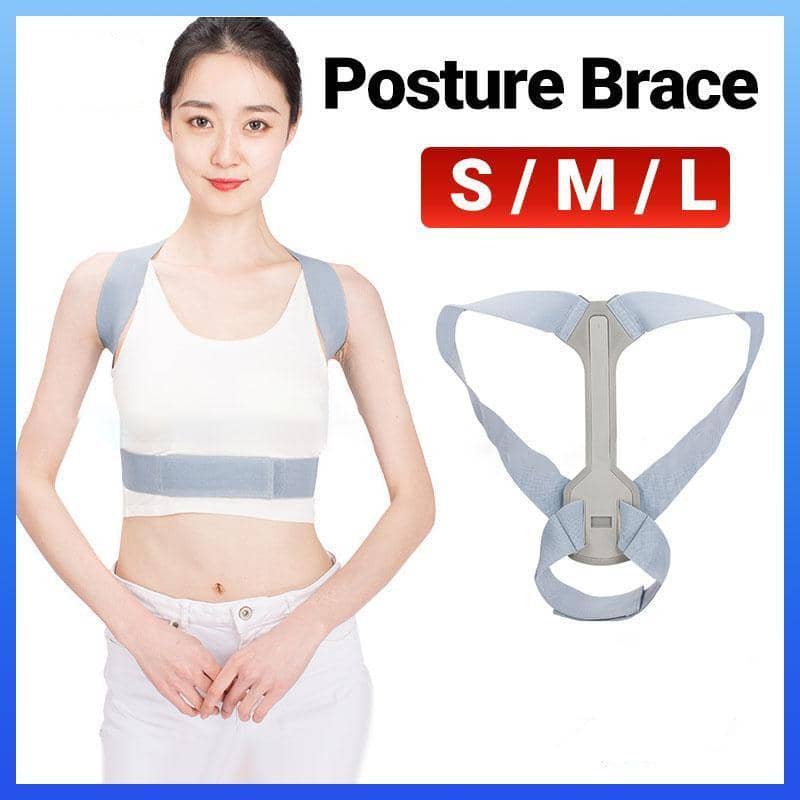 Adjustable Posture Support Brace - Small (71-80 cm), Grey - view 2