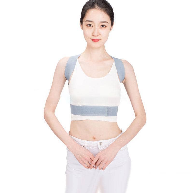 Adjustable Posture Support Brace - Small (71-80 cm), Grey - view 3