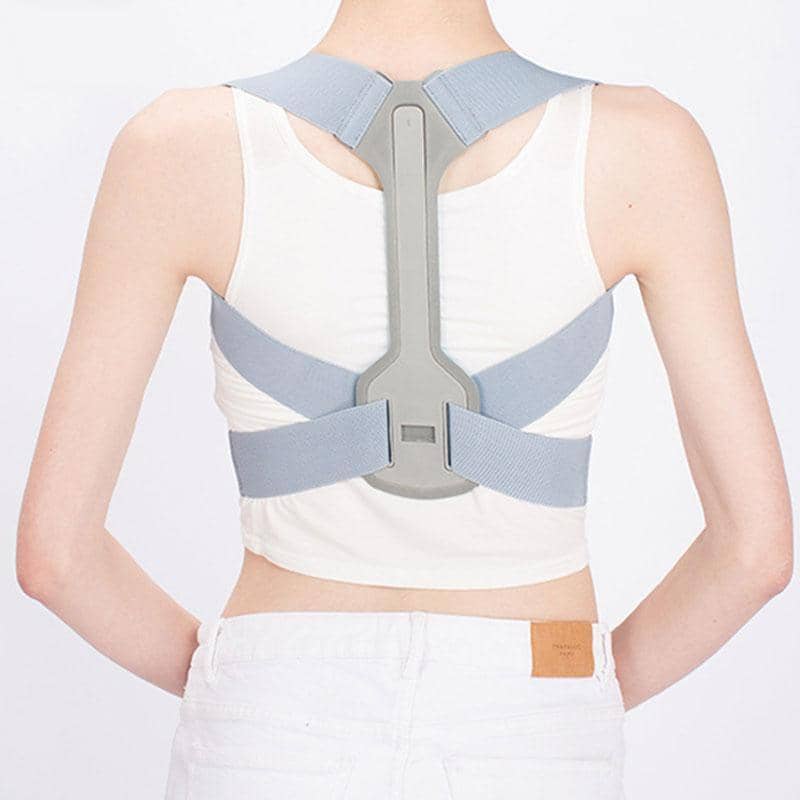 Adjustable Posture Support Brace - Small (71-80 cm), Grey - view 4