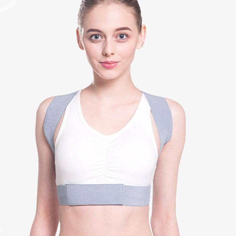 Adjustable Posture Support Brace - Small (71-80 cm), Grey - view 5