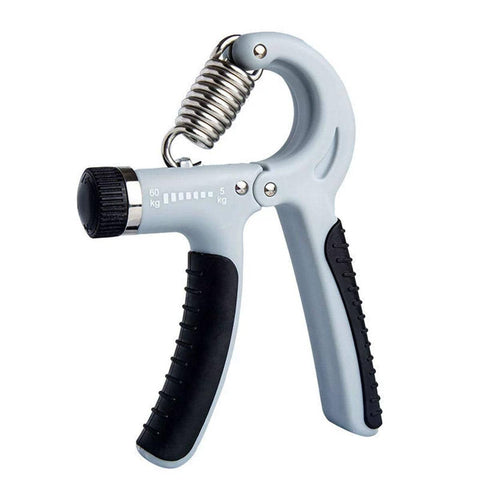 Adjustable Power Hand Grip Forearm Exerciser, 5-60 kg - Grey