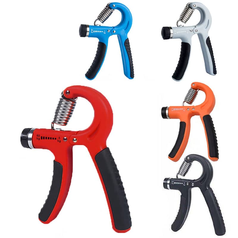 Adjustable Power Hand Grip Forearm Exerciser, 5-60 kg - Orange - view 3