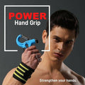 Adjustable Power Hand Grip Forearm Exerciser, 5-60 kg - Orange - view 5
