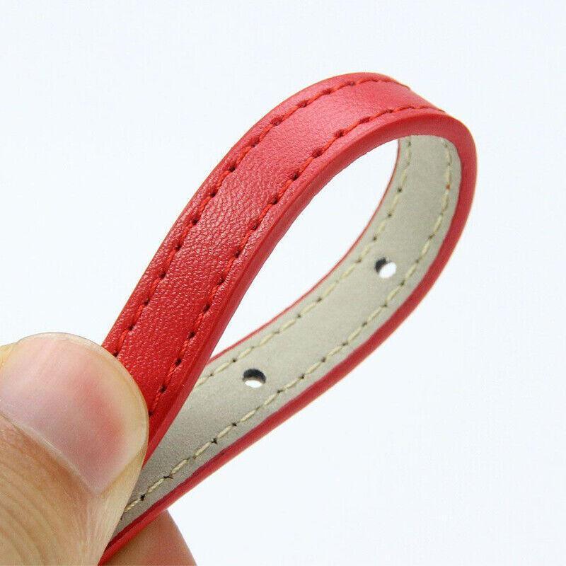 Adjustable PU Leather Cat Collar with Bell and Breakaway Buckle - Yellow - view 6