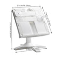 Adjustable Reading Book Stand for Cookbooks and Textbooks - White - view 3