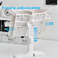 Adjustable Reading Book Stand for Cookbooks and Textbooks - White - view 5