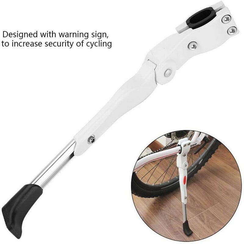 Adjustable Rear Bike Kickstand for 24 to 27 in (61 to 69 cm) Wheels - Black - view 4