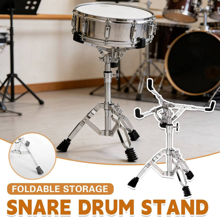 Adjustable Snare Drum Stand, Aluminium Tripod for Practice Pads, 47-65 cm