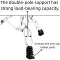 Adjustable Snare Drum Stand, Aluminium Tripod for Practice Pads, 47-65 cm - view 4