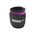 Adjustable Sports Wrist Support Brace - Black and Purple
