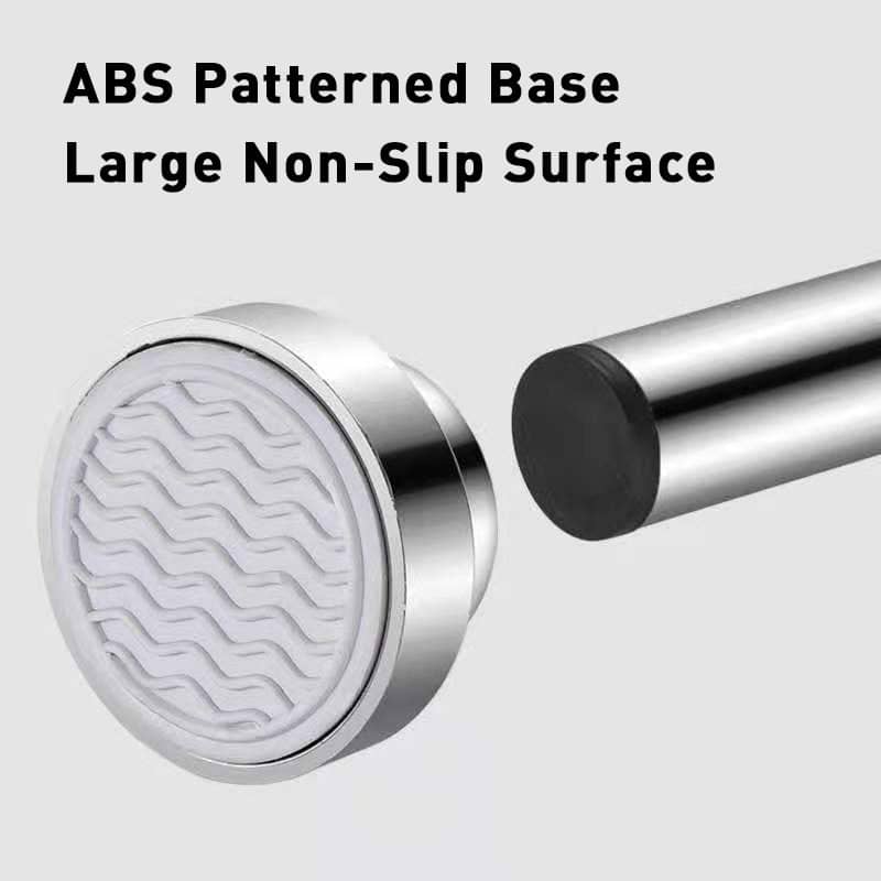 Adjustable Stainless Steel Tension Rod for Shower Curtains - 105 to 160 cm - view 5