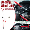 Adjustable Steering Wheel Lock Anti Theft Security Bar for Cars, 47 to 66 cm