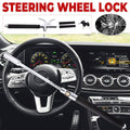 Adjustable Steering Wheel Lock with Safety Hammer and 3 Keys