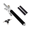 Adjustable Steering Wheel Lock with Safety Hammer and 3 Keys - view 2