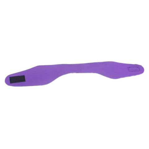 Adjustable Swimming Headband - Purple, Large