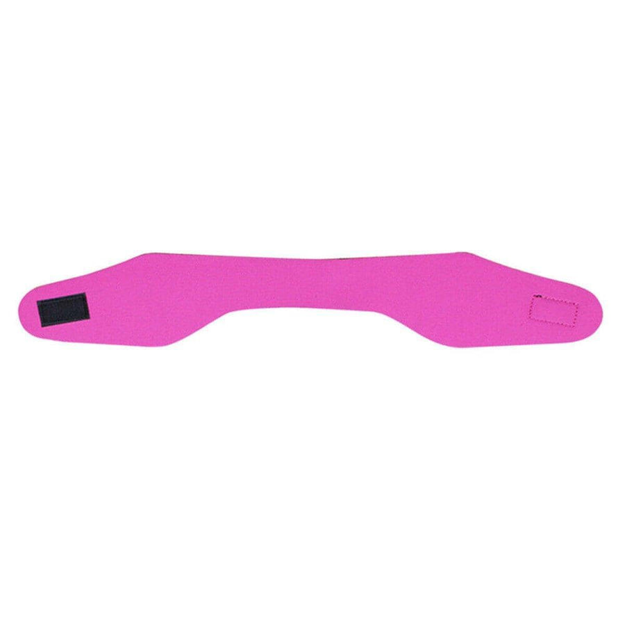 Adjustable Swimming Headband - Red, Medium
