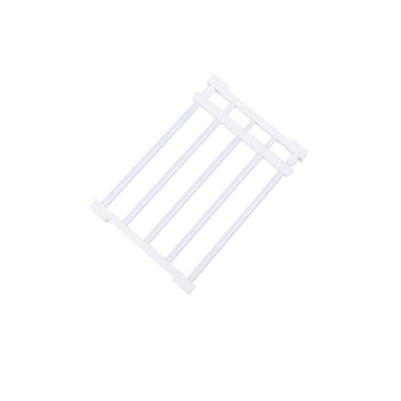 Adjustable Tension Shelf Organiser - Width 24 cm, Length 38-55 cm