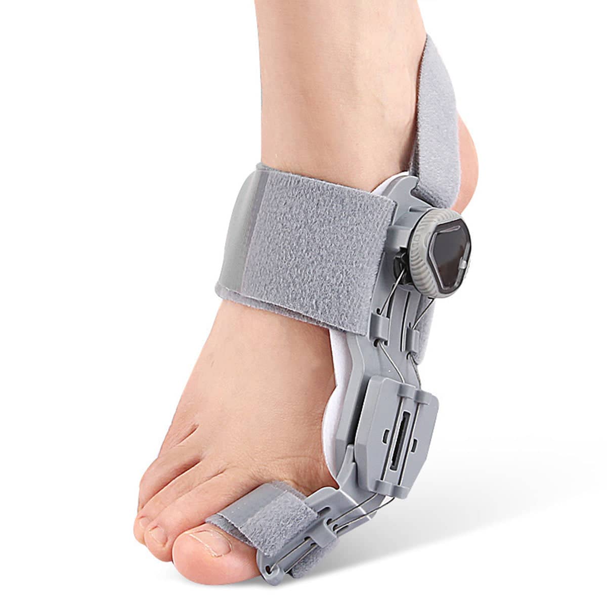 Adjustable Toe Separator for Day and Night Use - Grey
