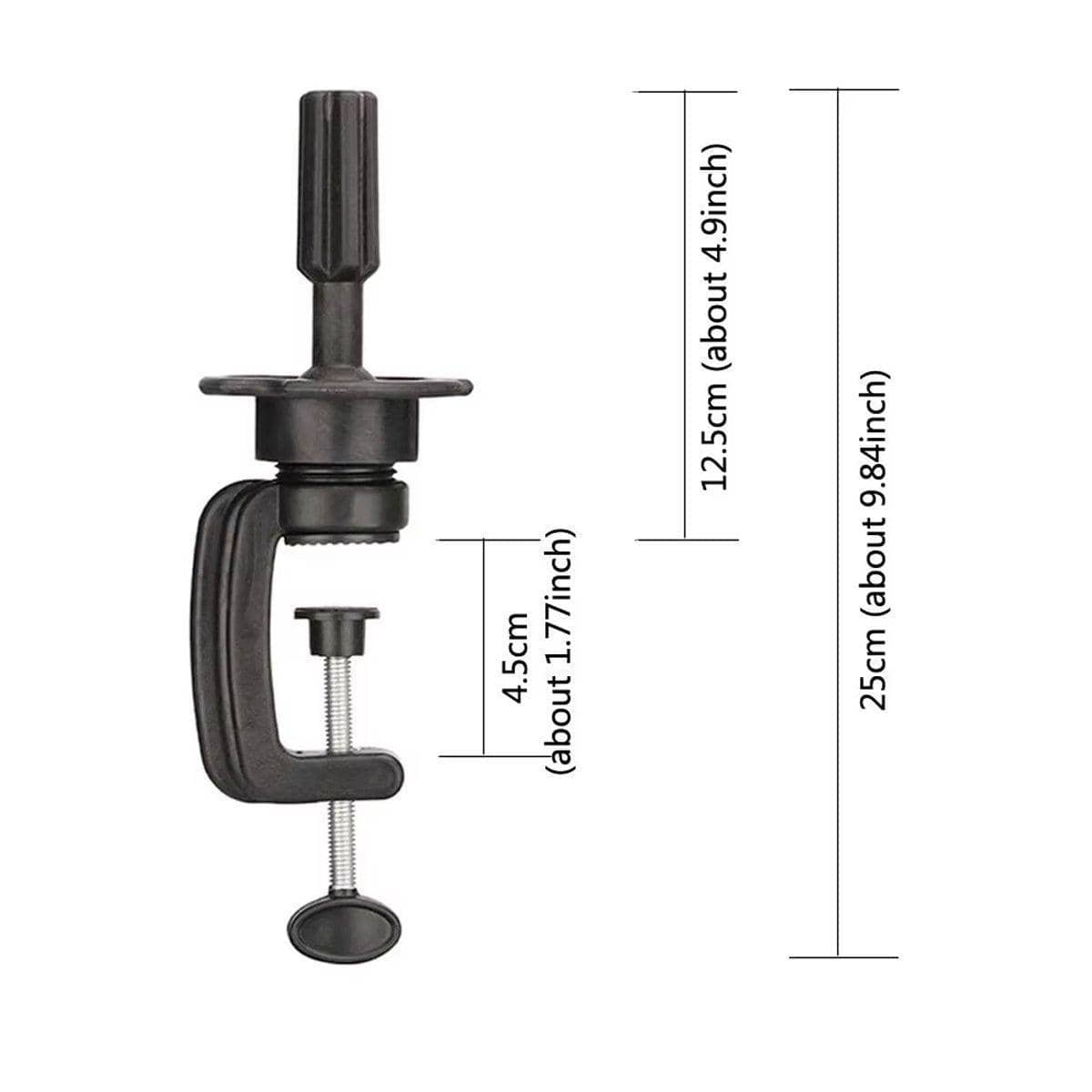 Adjustable Wig Stand Holder Doll Head Mould Clamp for Mannequin, Pack of 3 - view 3