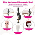 Adjustable Wig Stand Holder Doll Head Mould Clamp for Mannequin, Pack of 3 - view 4