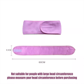 Adjustable Wrap Headband for Face Washing and Makeup - Grey - view 4