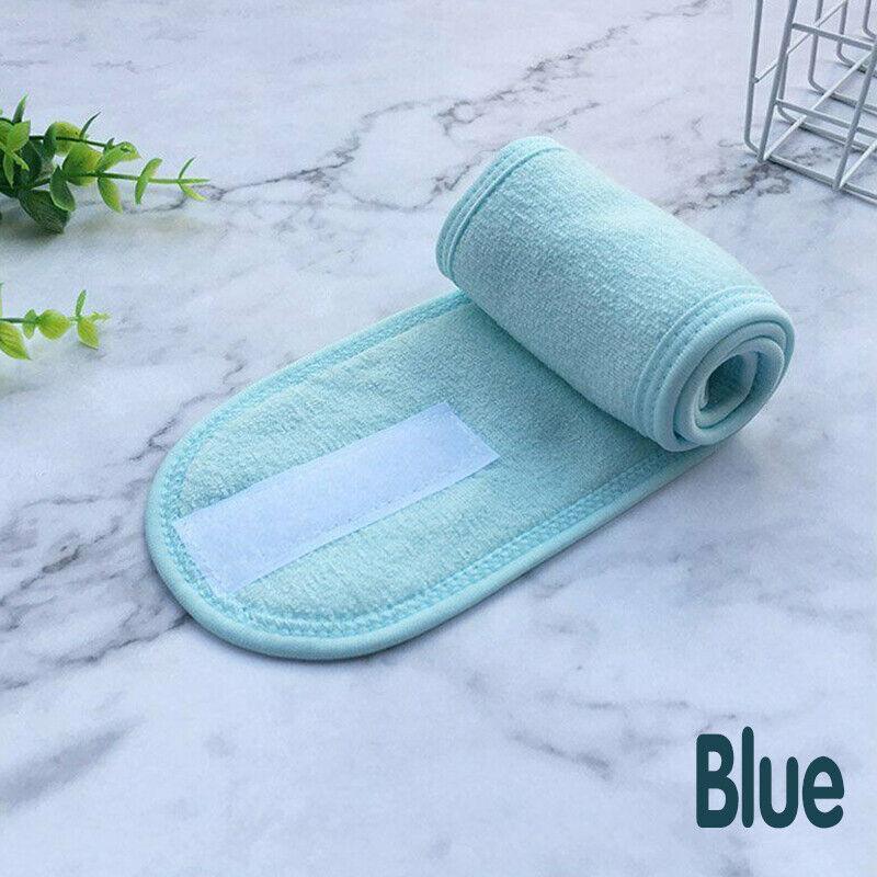 Adjustable Wrap Headband for Face Washing and Makeup - Grey - view 9