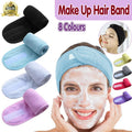 Adjustable Wrap Headband for Face Washing and Makeup - Purple - view 2