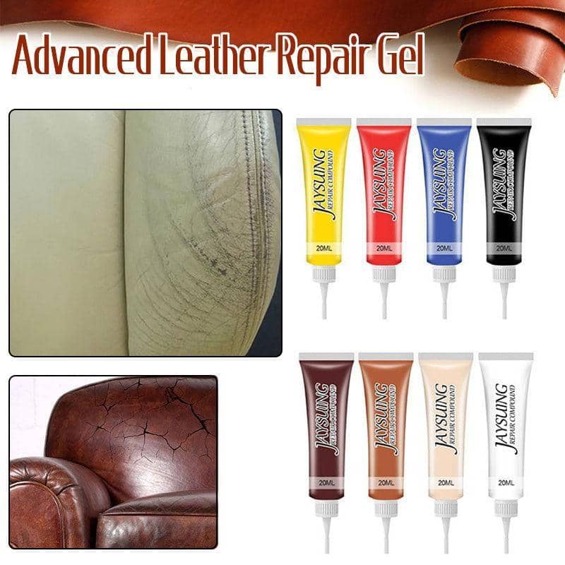 Advanced Leather Repair Gel for Sofa and Car Seat - Yellow - view 2