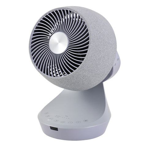 Ausclimate EcoSmart desk air circulator - Stone Grey finish - oscillating - ACAC230SG