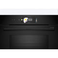 Bosch Series 8 Accentline compact oven with microwave - 45L, pyrolytic cleaning, inverter, black - CMG978NB1A