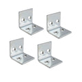 Carinya Reinforcing Angle Bracket 4 Pack - 40mm x 40mm x 3.5mm - Zinc Plated - SuperSaverAU - view 3
