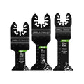 Full Boar Plunge Cut Multi Tool Blade Set - 3 Pieces - High Carbon Steel - 32mm & 38mm Blades - SuperSaverAU - view 1