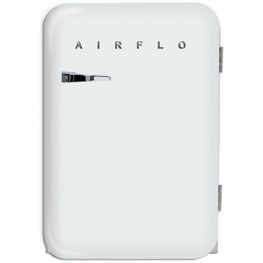 Airflo 130L retro bar fridge - White cabinet, adjustable shelves, 2.5 star energy rating - AFF130W