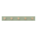 Mode 5 Timber Hooks - Hook Rack with 5 Hooks - 600mm - Green - Organise Accessories - SuperSaverAU - view 1