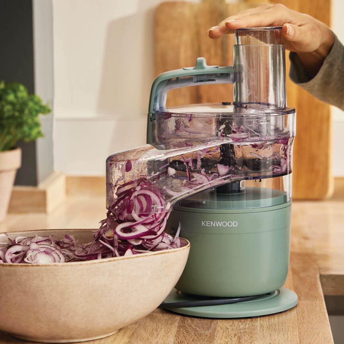 Kenwood MultiPro Go Blender and Food Processor 900W - Green - 1.3L Bowl - FDP23380GR