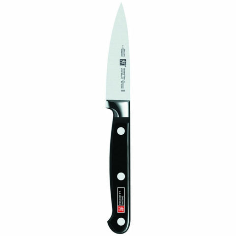 Zwilling Professional S 8cm paring knife - stainless steel, FRIODUR ice-hardened, black handle - 60102