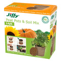 Mr Fothergill Jiffy Easy Starter Set 14 Pots Compressed Peat Easy Use - SuperSaverAU - view 1