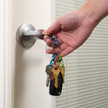 Nite Ize S-Biner Locker Key Ring, 62 x 42mm, Stainless Steel with MicroLocks