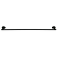 Barelli Serenita Single Towel Rail 900mm Matte Black - SuperSaverAU - view 1