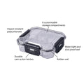 Tactix Waterproof Storage Box - 6 Compartment - Small - Polycarbonate - SuperSaverAU - view 3