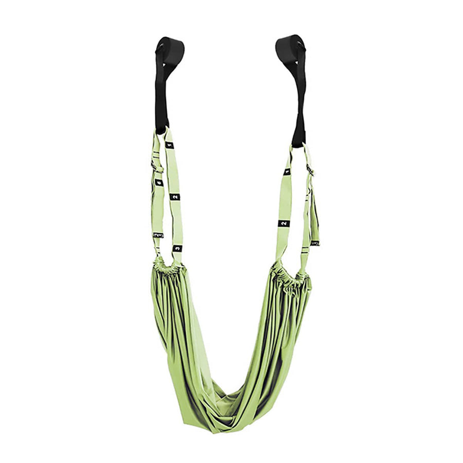 Aerial Yoga Inversion Strap with Door Anchor - Light Green