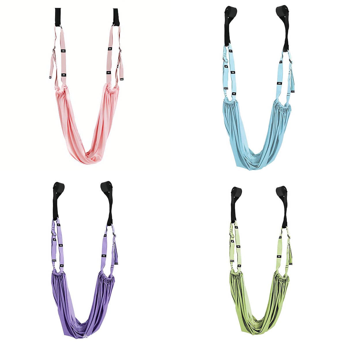 Aerial Yoga Inversion Strap with Door Anchor - Light Green - view 3
