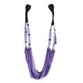 Aerial Yoga Inversion Strap with Door Anchor - Purple