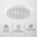 Deta 200mm Exhaust Fan - Plastic & Copper - Low Noise & Easy Clean - SuperSaverAU - view 2