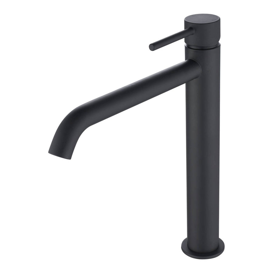 Mondella Resonance Vessel Basin Mixer 25mm Matte Black - 7.5L/min Flow Rate - SuperSaverAU - view 1