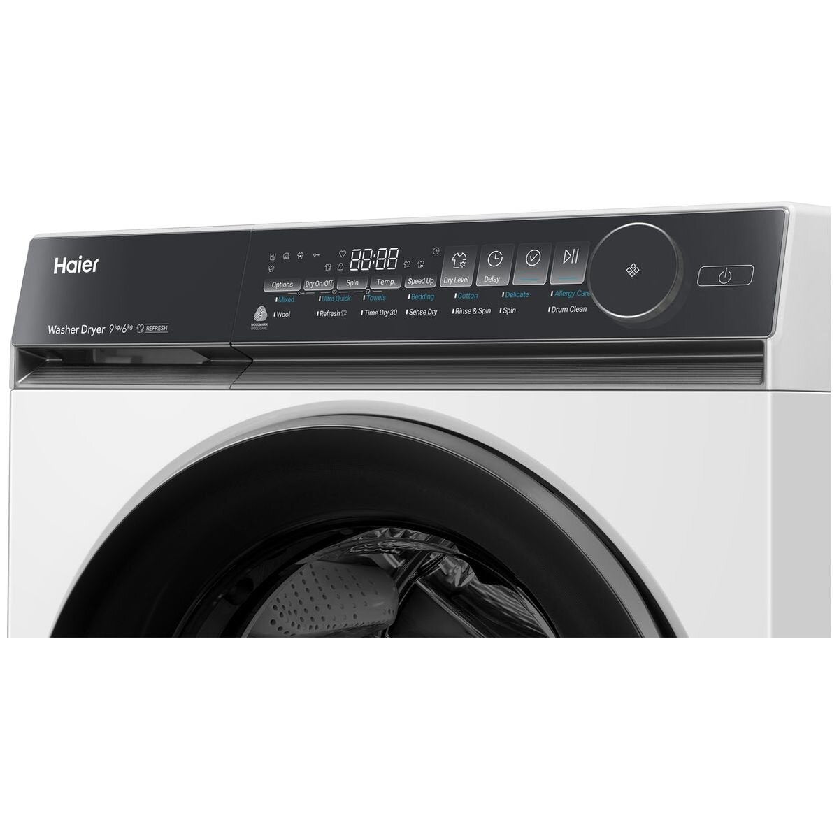 Haier 9kg + 6kg Series 500 Front Load Washer Dryer Combo - Steam Refresh - White - HWD9060MW1