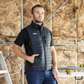 DeWALT Storm Vest Size M Insulated Nylon 3-Pocket Zip
